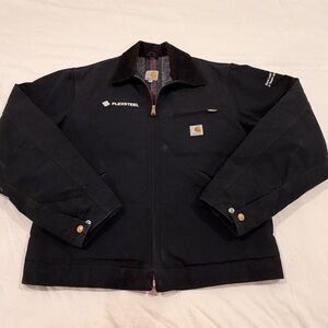 Carhartt J001 BLK Detroit Jacket Size Medium made in the USA